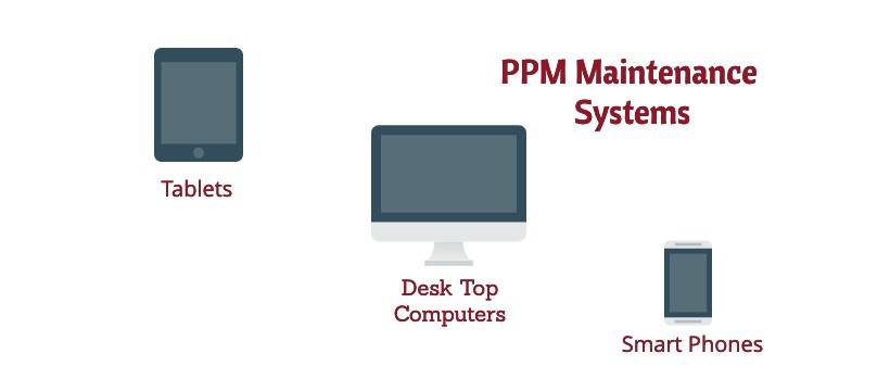 PPM maintenance software used on multiple devices