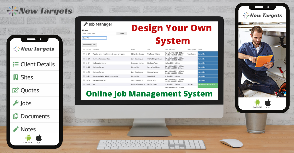 Job management system for field service operations